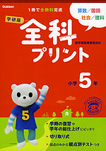 学研版 全科プリント 小学5年