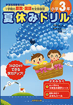 夏休みドリル 小学3年