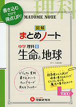 図解 まとめノート 中学 理科 Ii 生命と地球 受験研究社 学参ドットコム