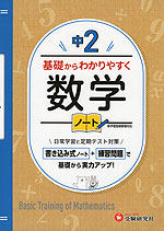 中2 基礎からわかりやすく 数学ノート