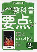 教科書 要点ズバっ! 東京書籍版「新しい科学3」 （教科書番号 901）
