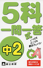 5科 一問一答式 中2